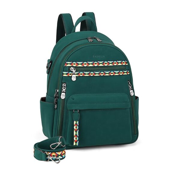 designer mini backpack purse Lexiyat Small for Women Leather Convertible Backpack Travel Shoulder Fashion Bag Black : Clothing, Shoes & Jewelry structured shape maximizes storage space without increasing the volume JoyMoreHome Quilted Mini Backpack for